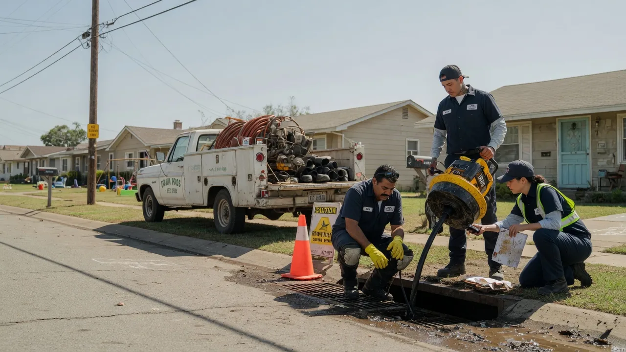 Drain Cleaning in Rockwood, TX near me